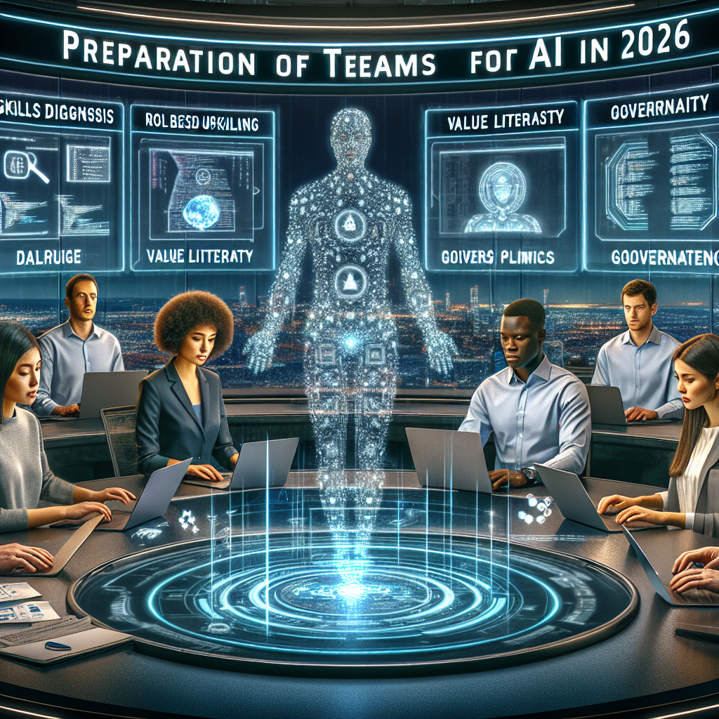 Preparar equipas para IA em 2026: diagnóstico, upskilling e pilotos de valor