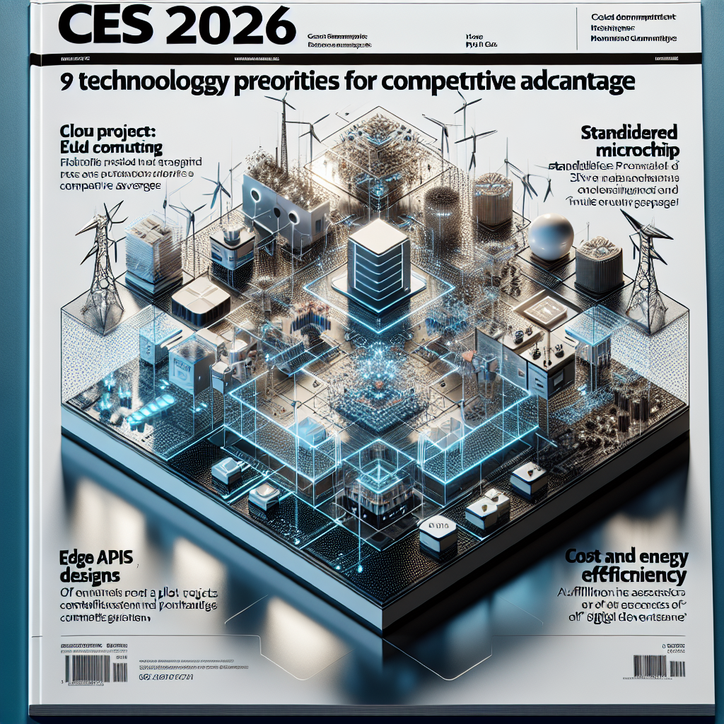 CES 2026: 9 prioridades tecnológicas para vantagem competitiva