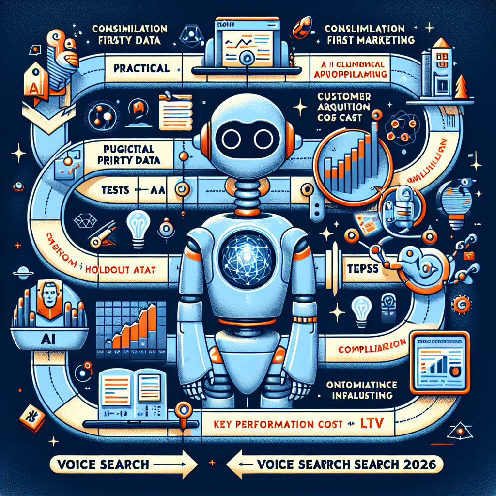 IA no Marketing Digital: roadmap prático, KPIs e compliance (voice search 2026)